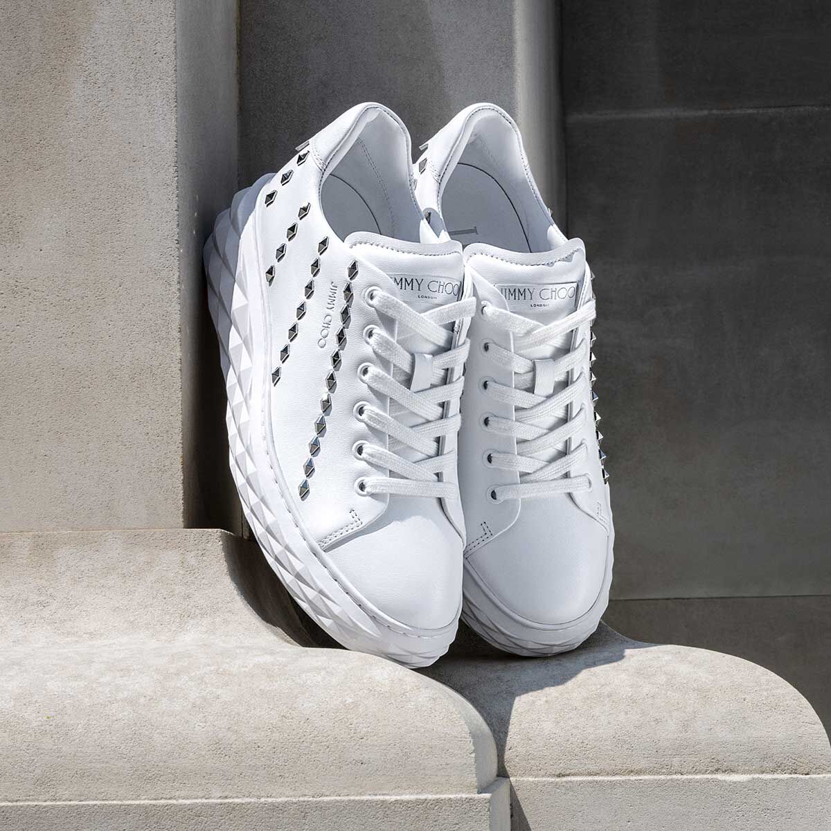 ZNO STOCK 0 / Reco 150 V WHITE/SILVER Trainer DIAMOND LIGHT MAXI/F