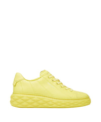 Sneakers Diamond en cuir - Soft Yellow