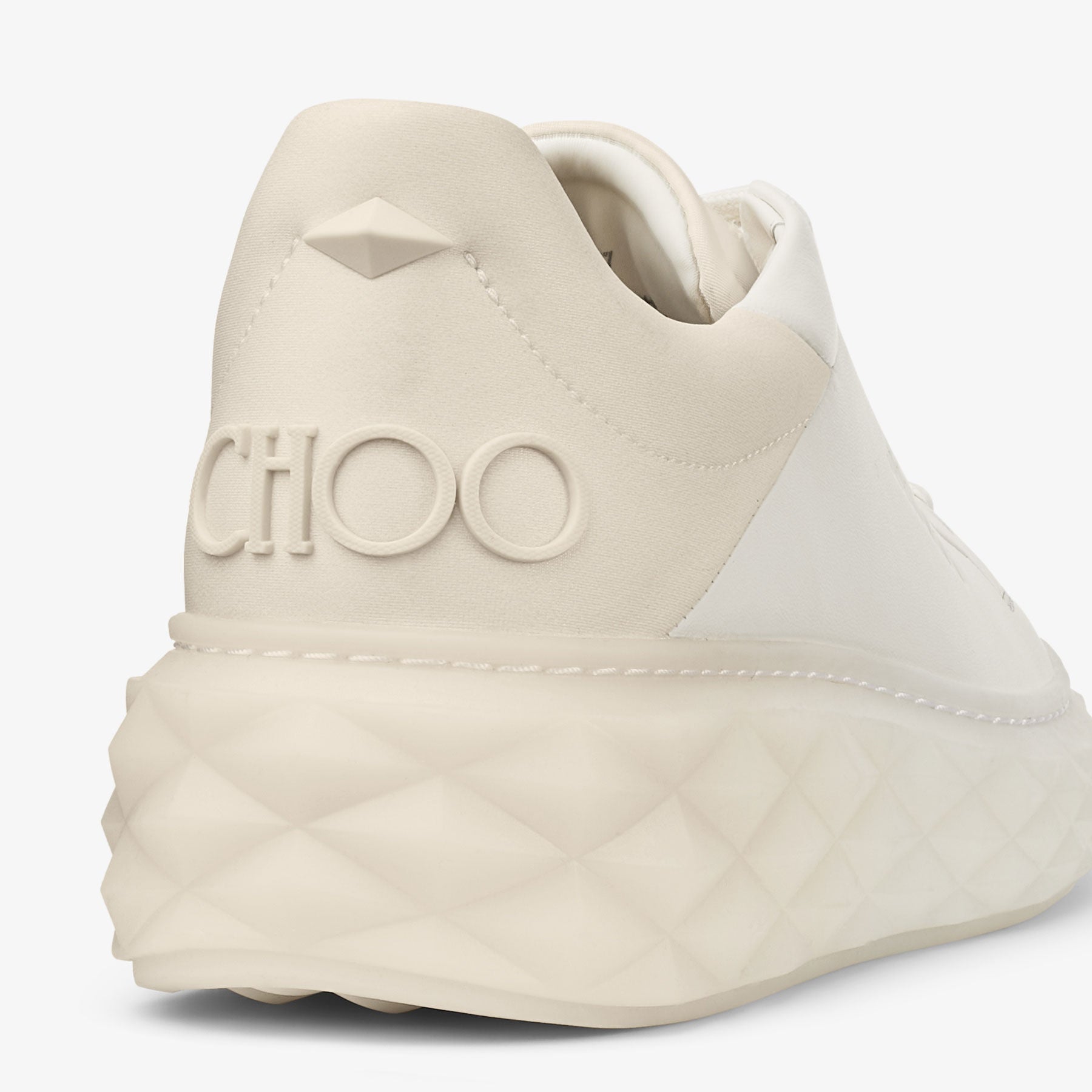Sneakers Diamond en cuir - Latte & Bamboo Mix