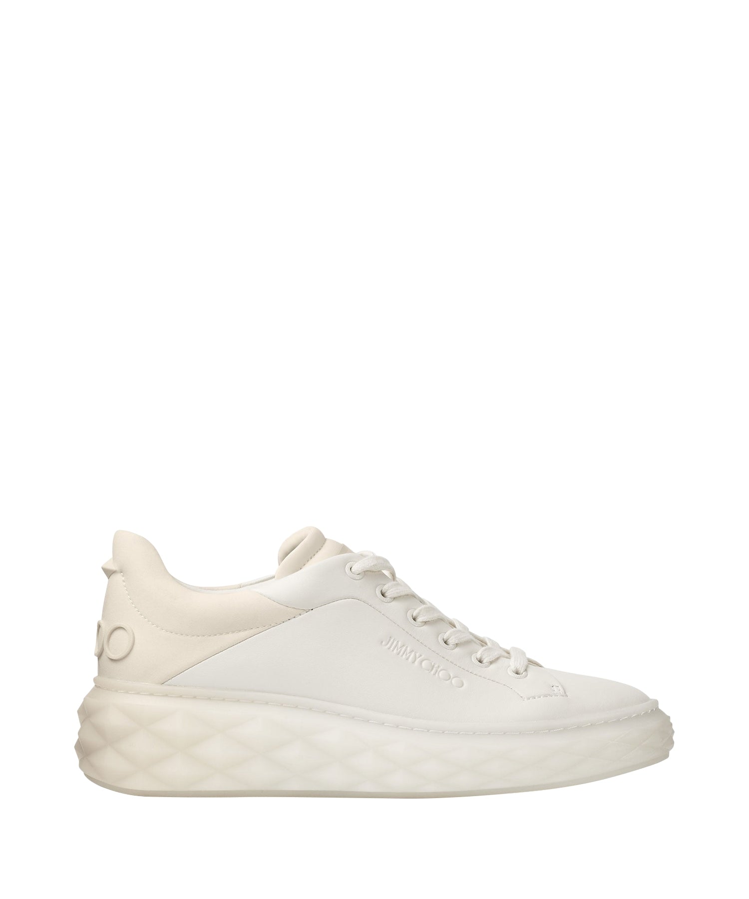 Sneakers Diamond en cuir - Latte & Bamboo Mix