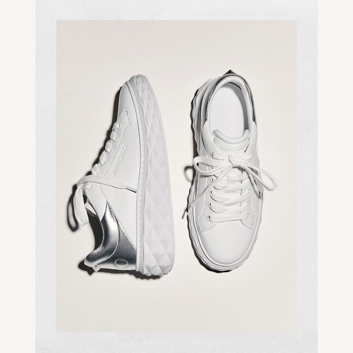 ZNO STOCK 0 / Reco 150 V WHITE/SILVER Trainer DIAMOND MAXI/F II