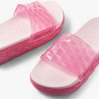 Sandales Diamond en caoutchouc - Pink Candy