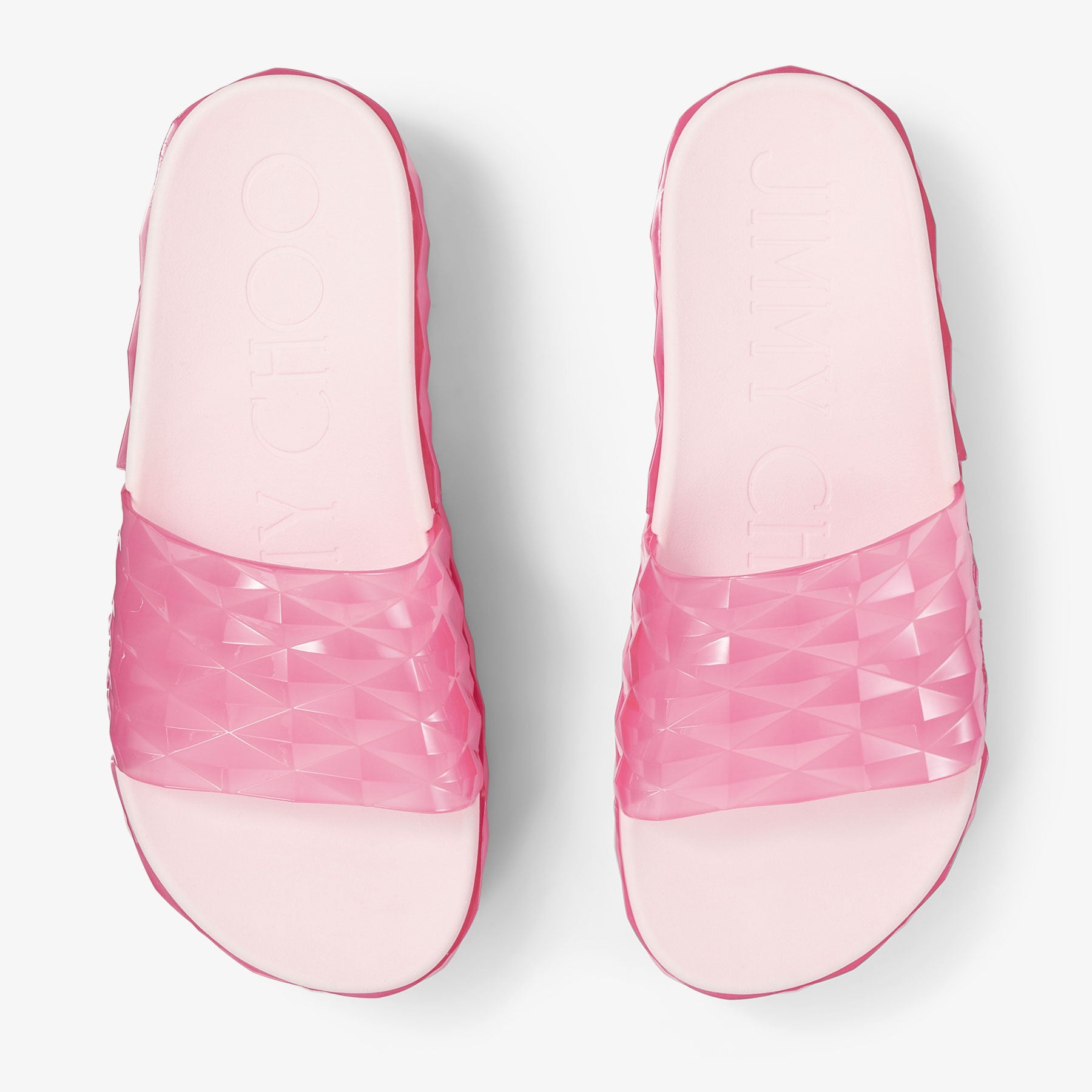 Sandales Diamond en caoutchouc - Pink Candy