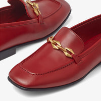 ZNO STOCK 0 / Reco 150 CRANBERRY Flat DIAMOND TILDA LOAFER