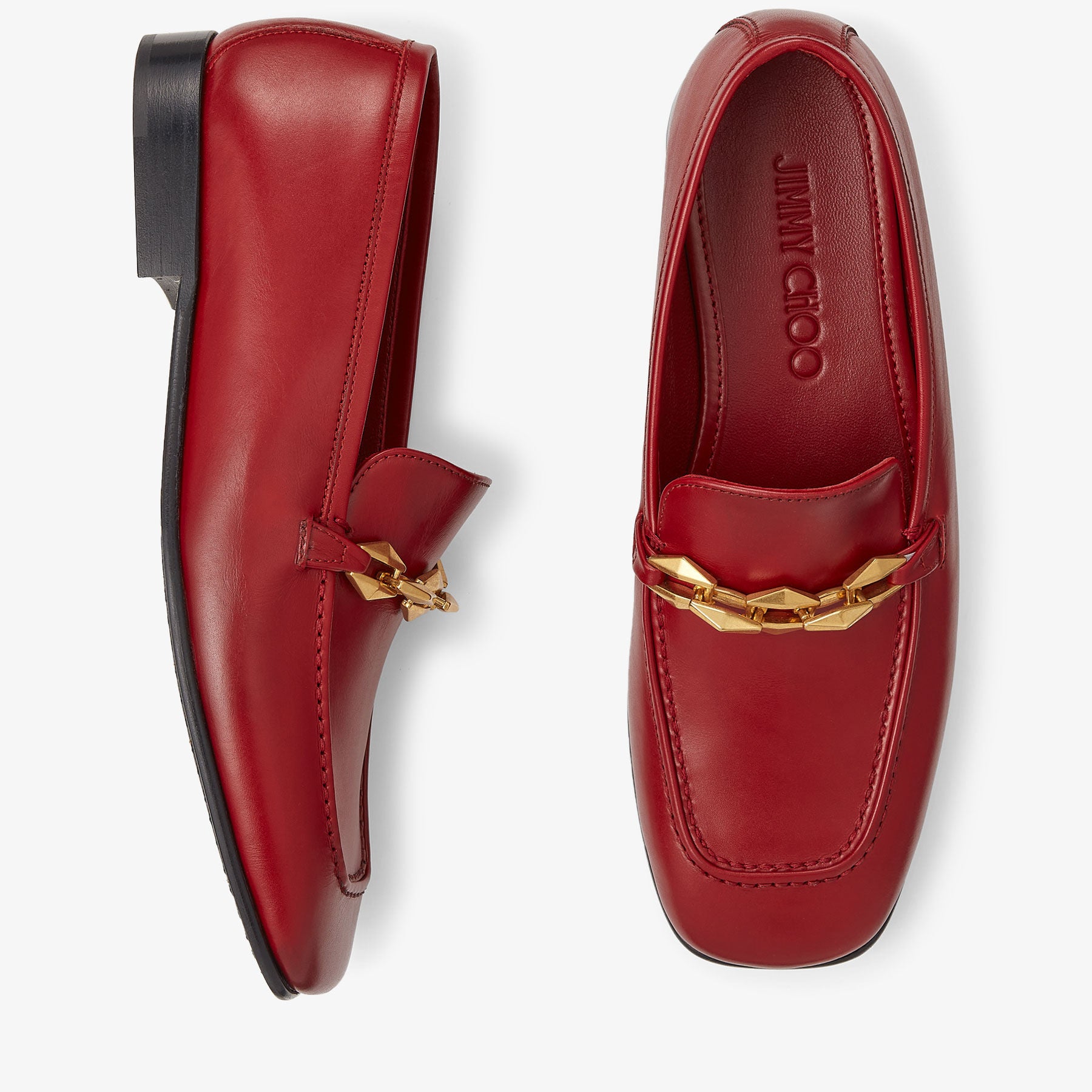ZNO STOCK 0 / Reco 150 CRANBERRY Flat DIAMOND TILDA LOAFER