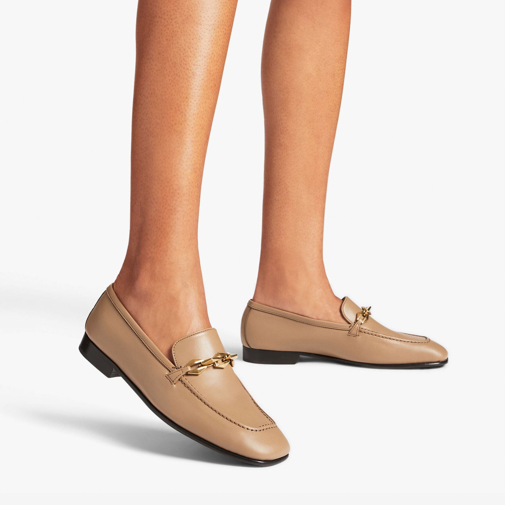 ZNO STOCK 0 / Reco 150 BISCUIT Flat DIAMOND TILDA LOAFER