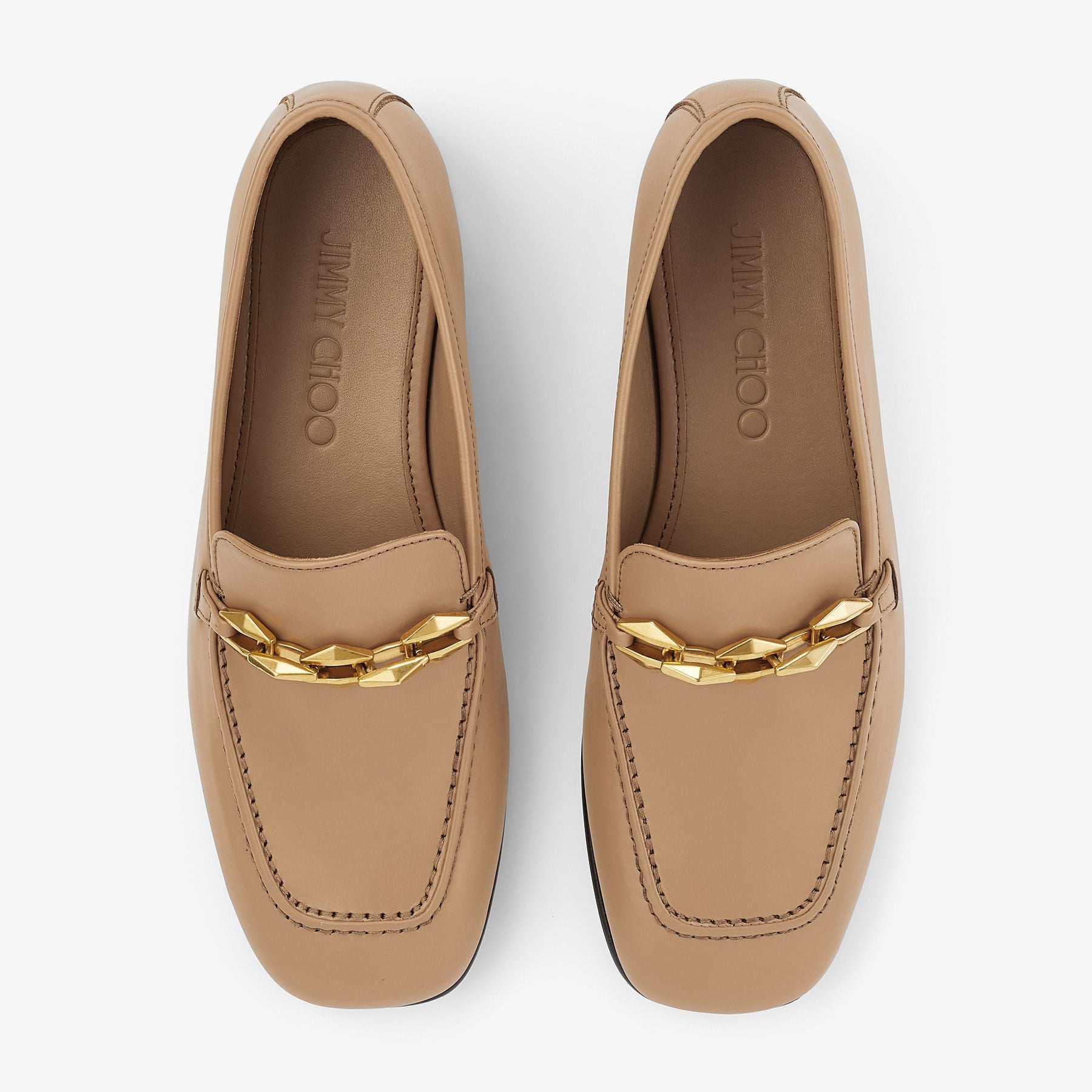 ZNO STOCK 0 / Reco 150 BISCUIT Flat DIAMOND TILDA LOAFER