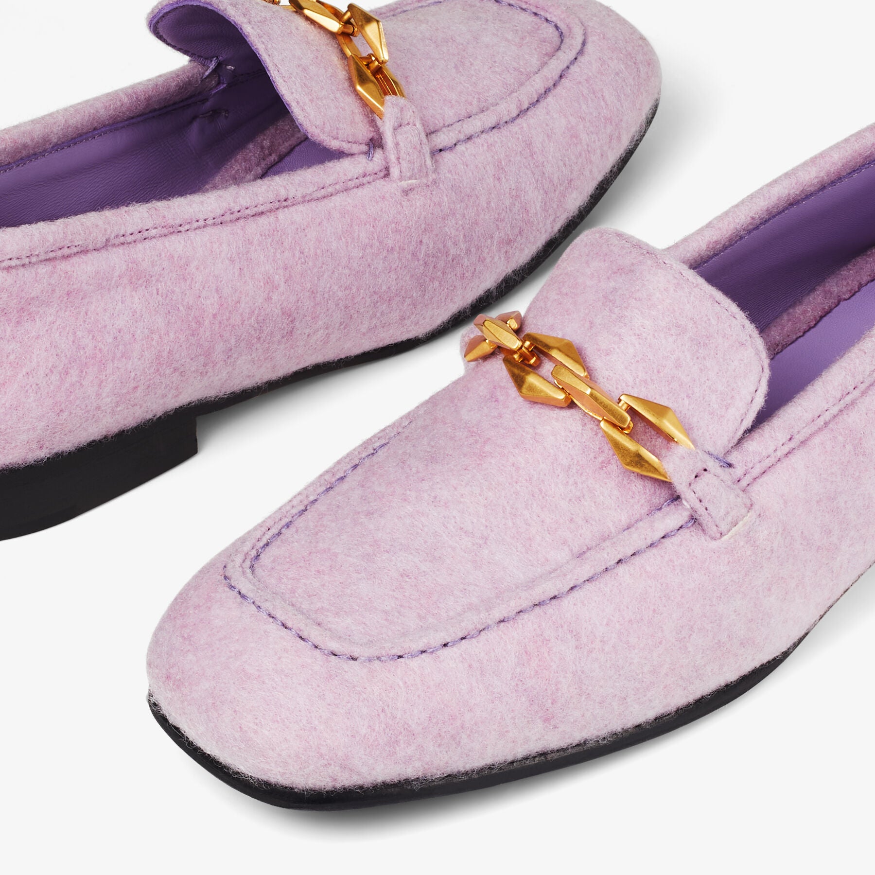 Mocassins Diamond 15 à chaîne - Black