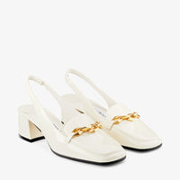 Mocassins Diamond Tilda 15 en cuir - Latte