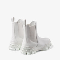 Bottines Diamond X Chelsea en cuir - White Mix