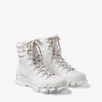 Diamond X Hike leather boots - White