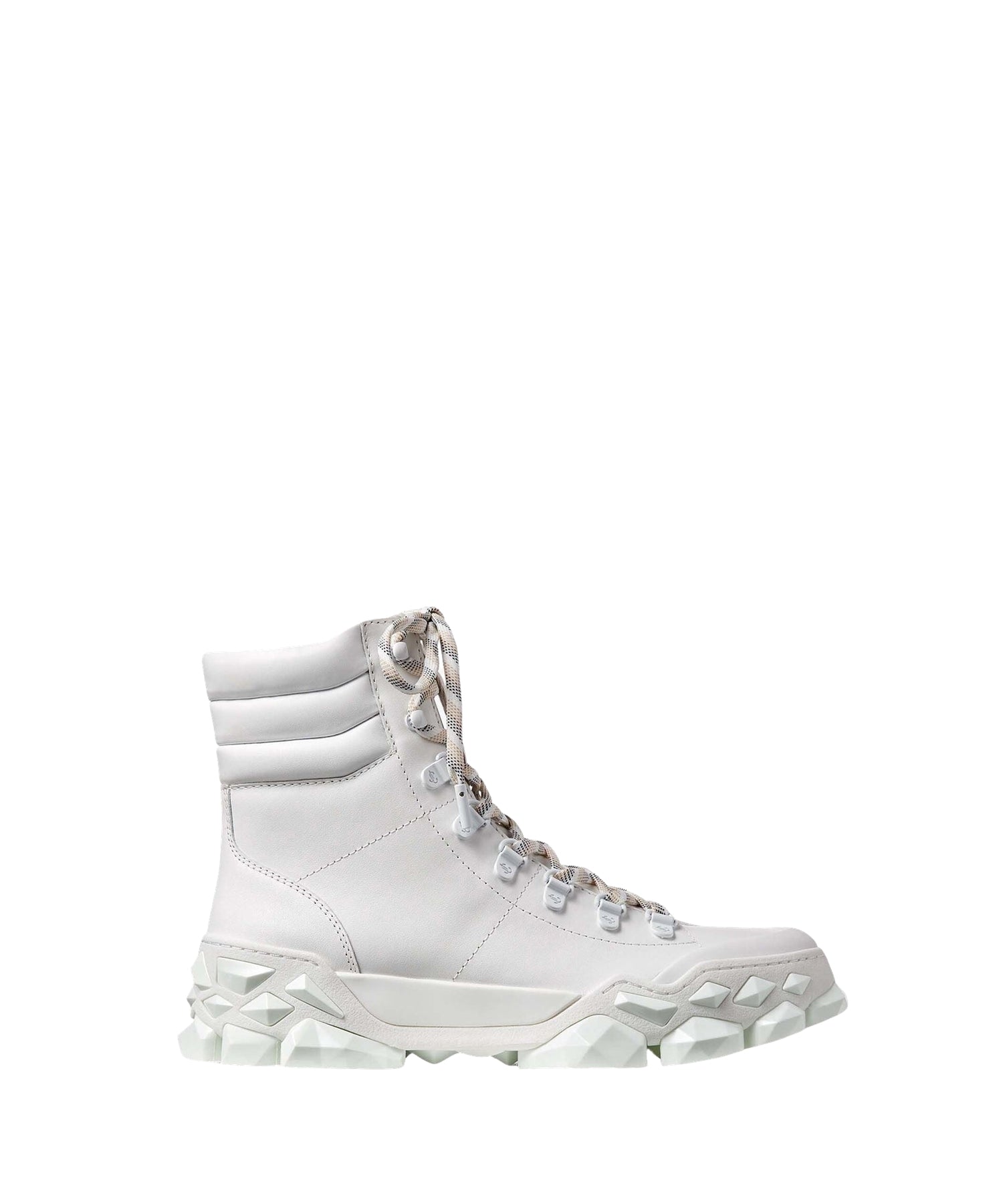 Diamond X Hike leather boots - White