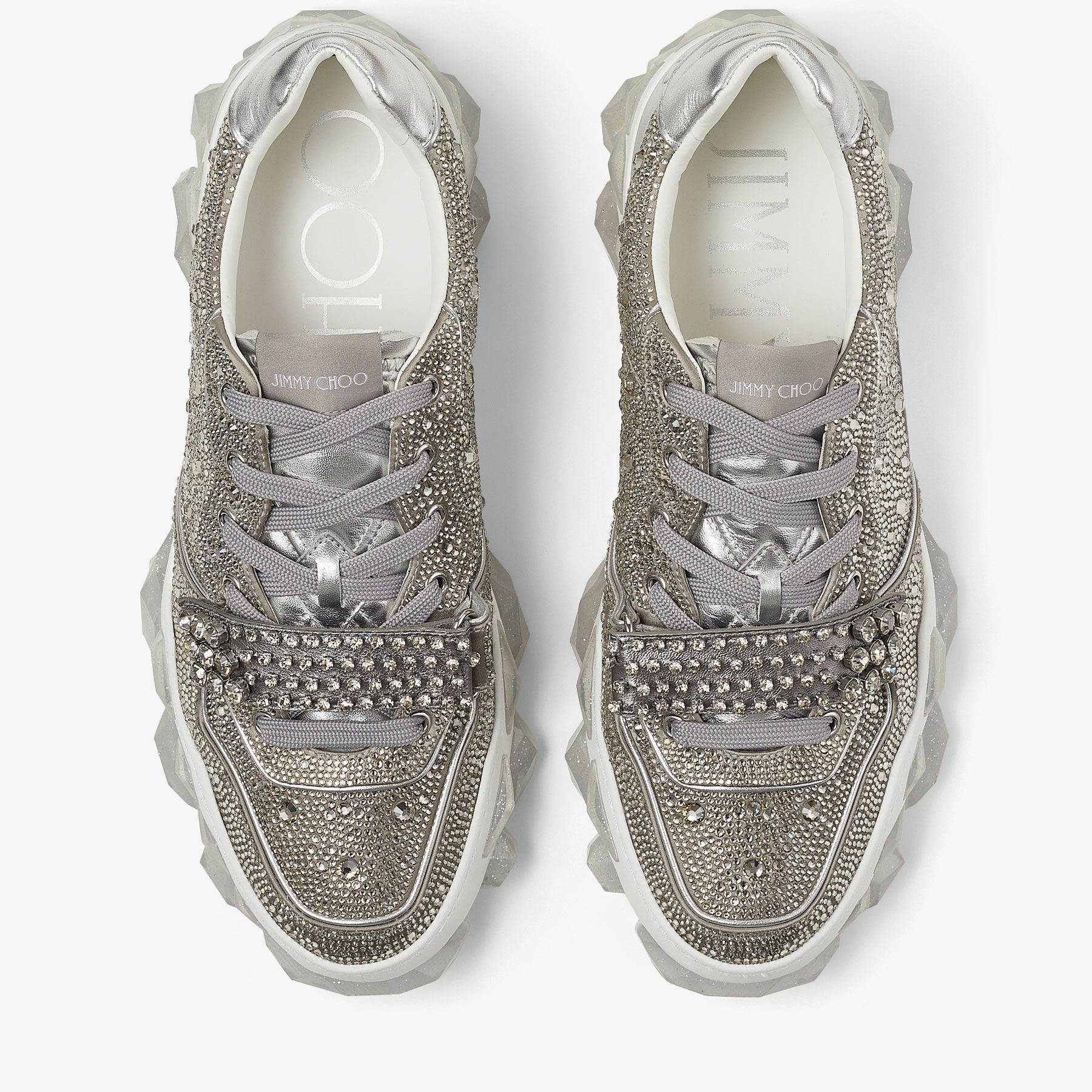 ZNO STOCK 0 DJV 13/12 ST 92% Price 350 / Reco 280 X SILVER/CRYSTAL Trainer DIAMOND X STRAP/M