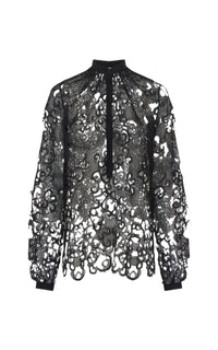 Black / Blouse Dietrich en soie - Black