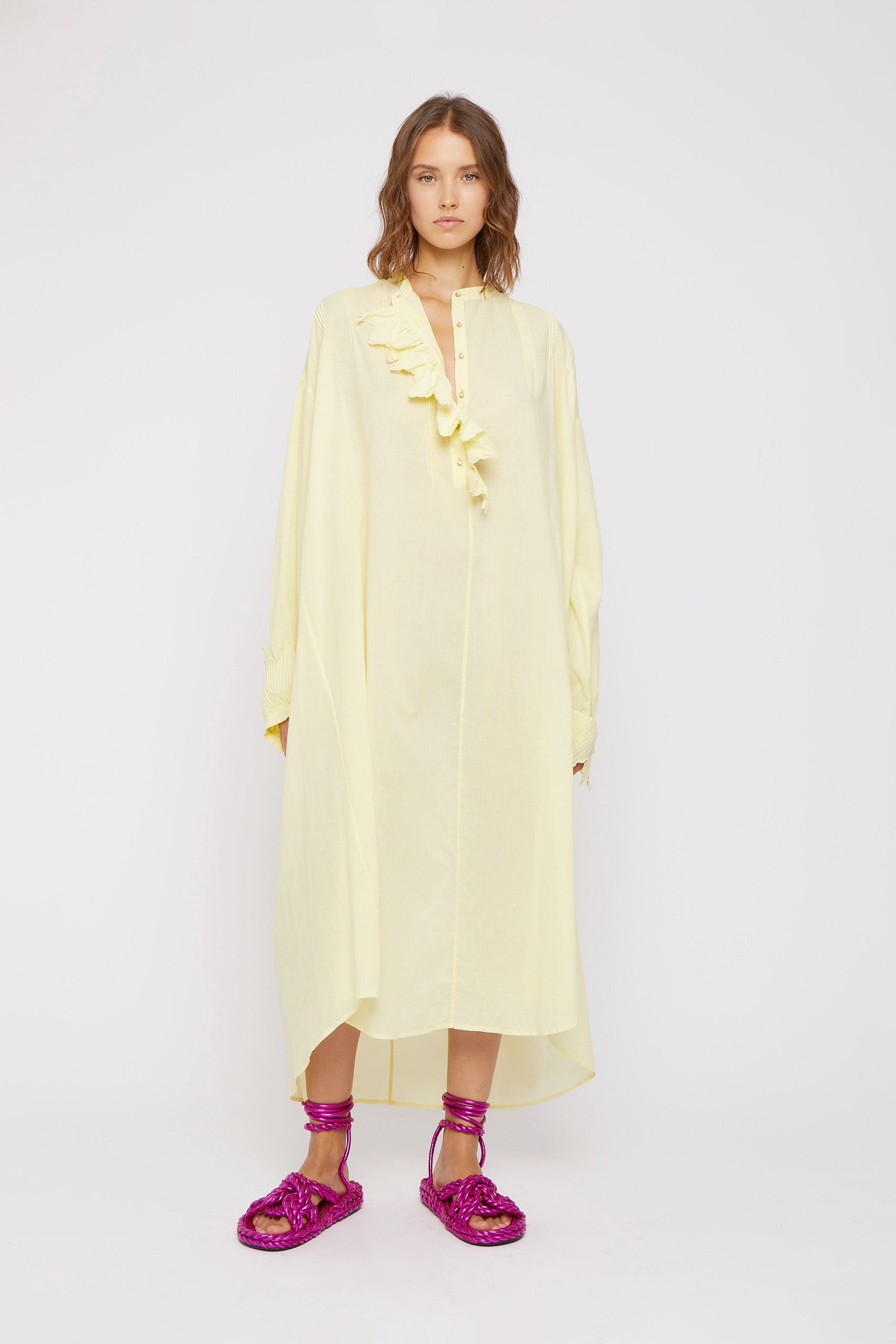 ZNOSTOCK_PINK ROBE DIEZ LONG - Pink