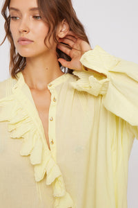 ZNOSTOCK_YELLOW ROBE DIEZ LONG - Yellow