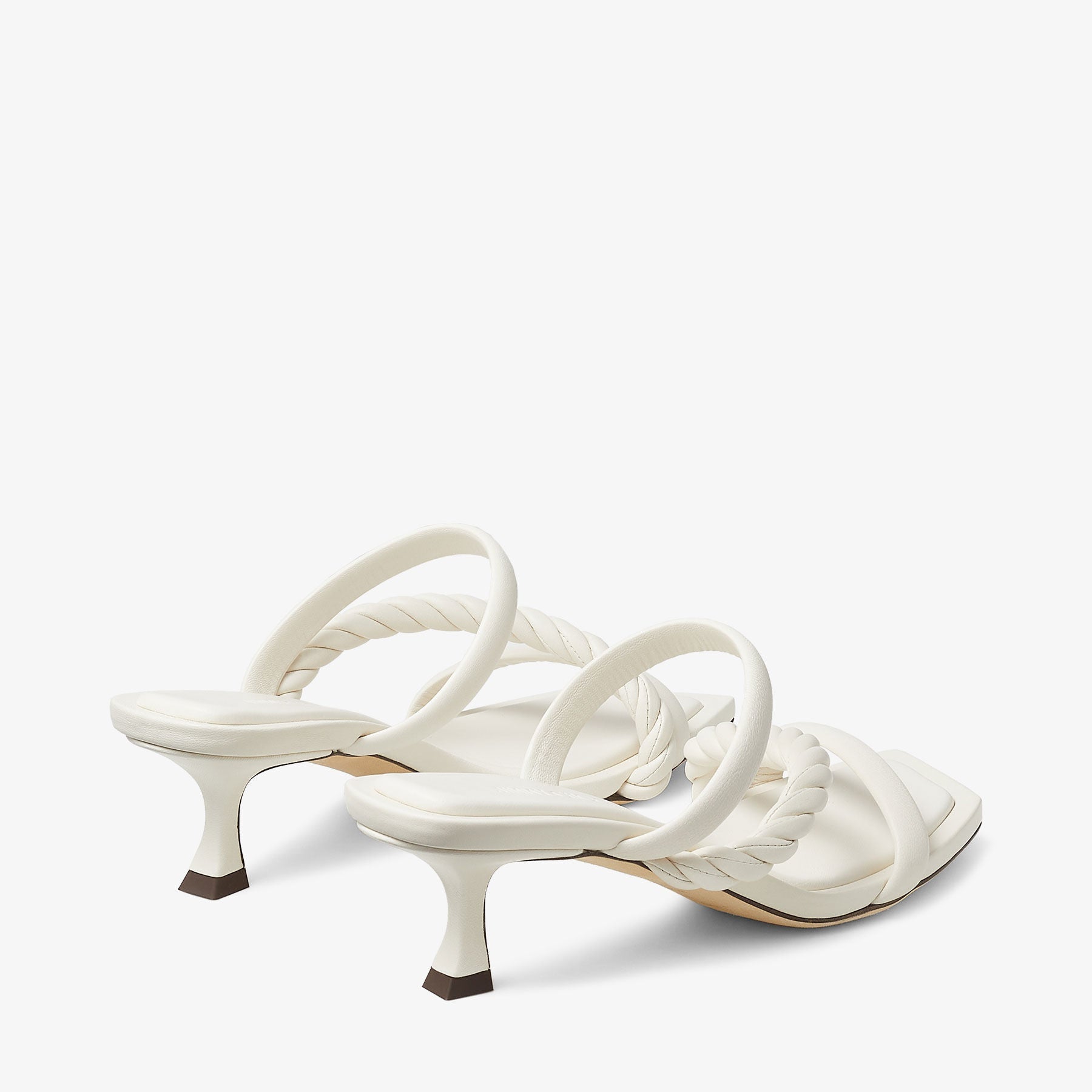 Mules Diosa 50 en cuir - Latte