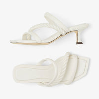 Mules Diosa 50 en cuir - Latte