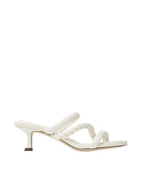 Mules Diosa 50 en cuir - Latte