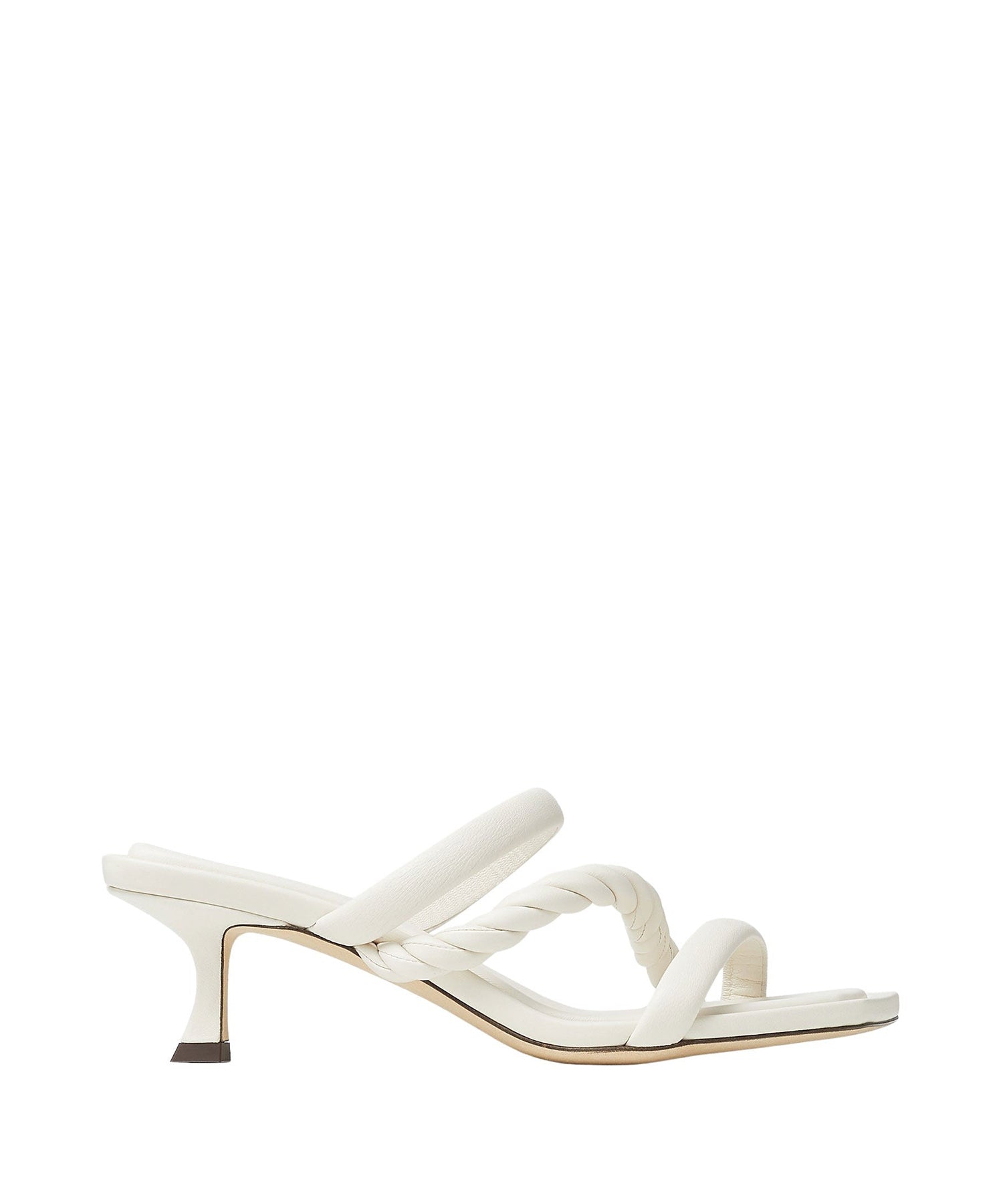 Mules Diosa 50 en cuir - Latte