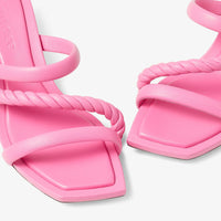Mules Diosa 50 en cuir - Candy Pink