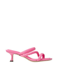 Mules Diosa 50 en cuir - Candy Pink