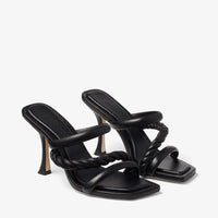 Mules Diosa 90 en cuir - Black