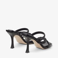 Mules Diosa 90 en cuir - Black