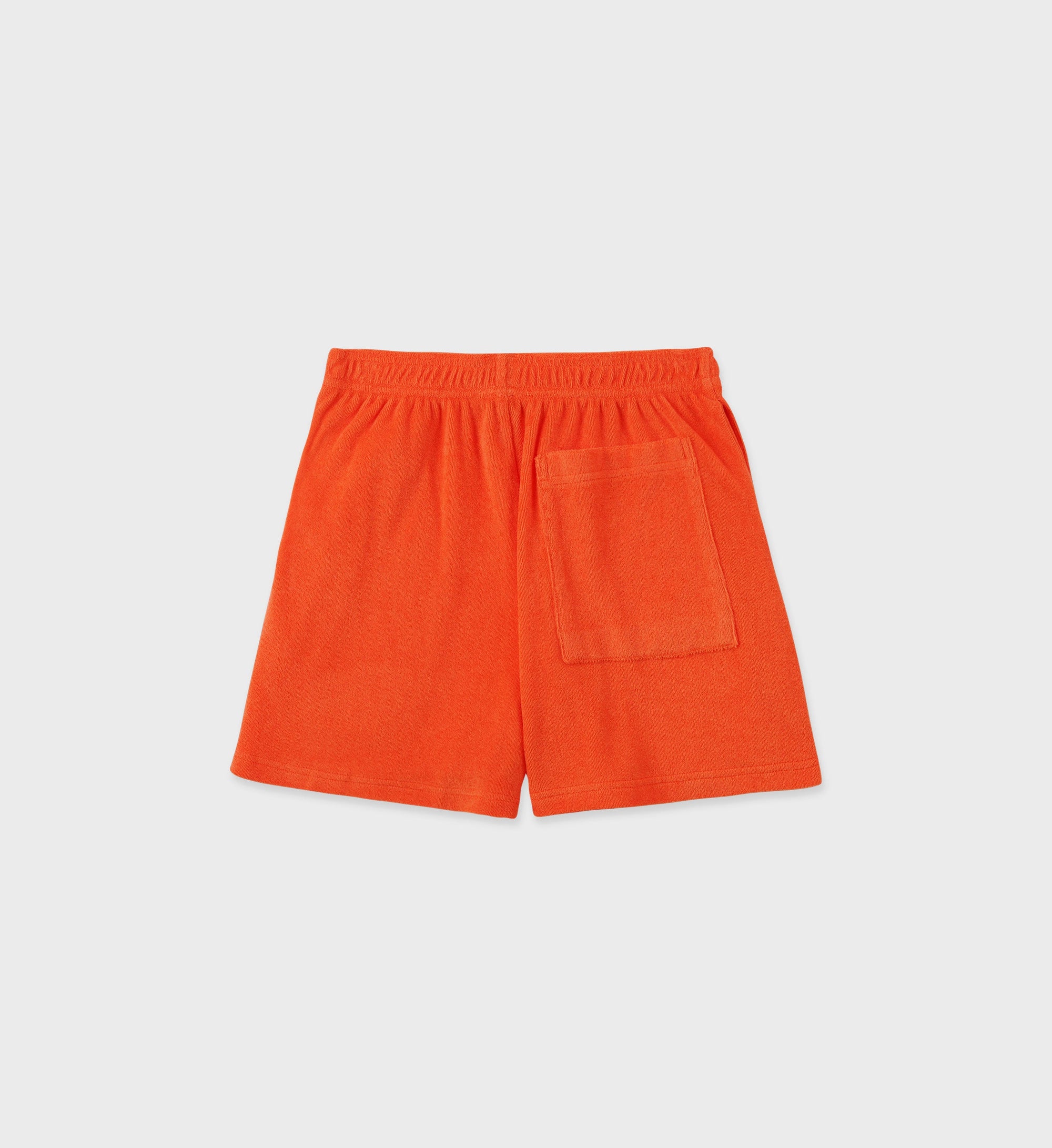 Short à poches en velours - Cerise