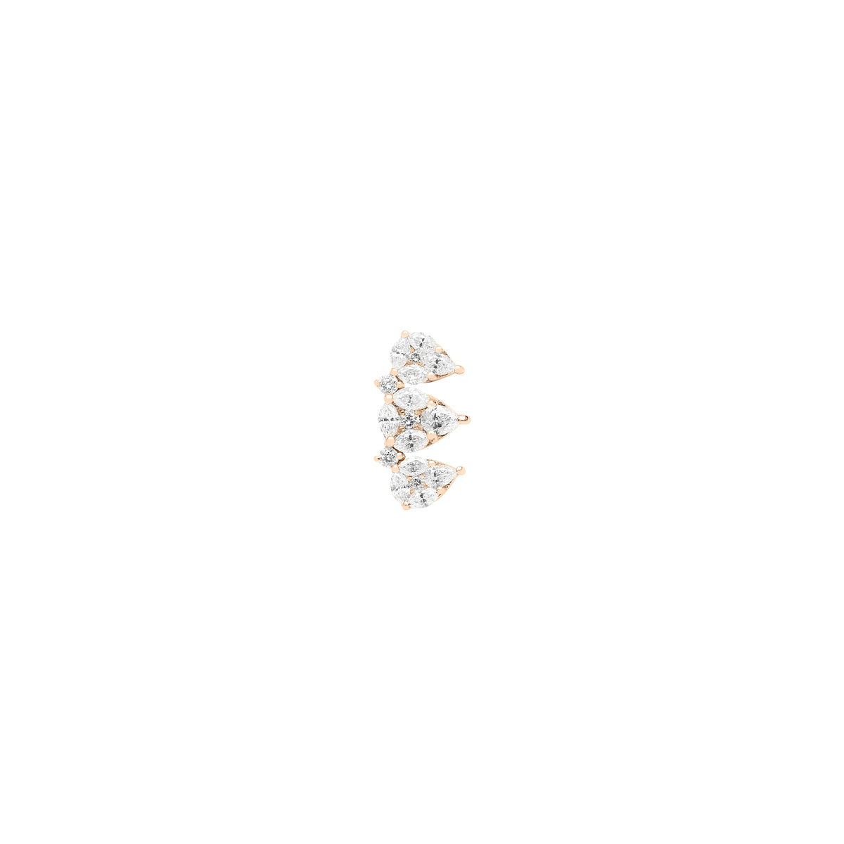 PrixTroca:545€_VentesTroca:0_QtyTroca:1_ST:0%_Piercing Délicatesse en Or rose 18K serti de diamants - Rose
