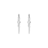 PT2_PrixTroca:1400€_VentesTroca:0_QtyTroca:1_ST:0%_Boucles d'oreilles Créoles Barbelé en Or blanc 18K serties de diamants - Blanc