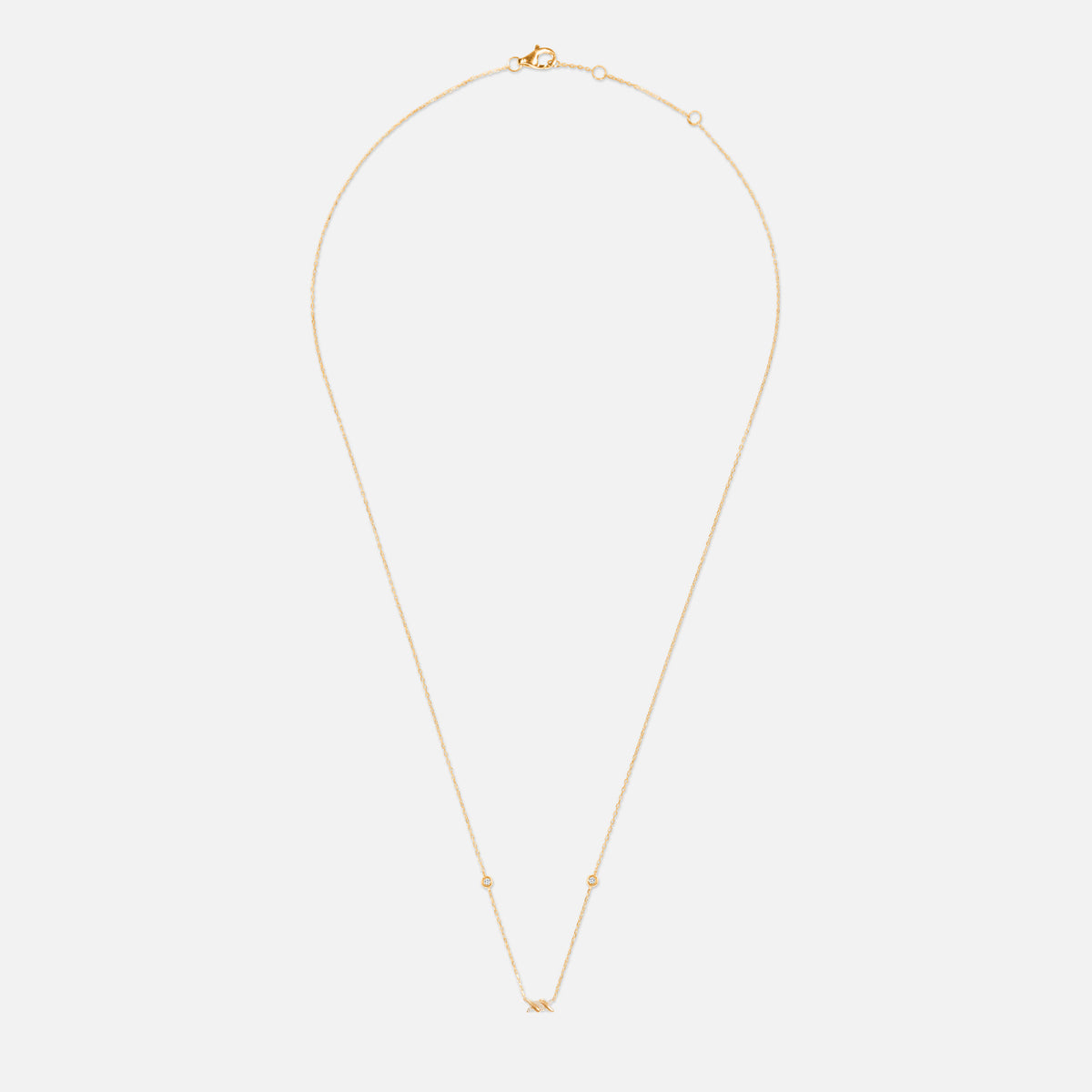 COLLIER BARBELE OR JAUNE