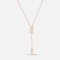 COLLIER BARBELE OR ROSE