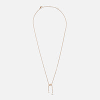 COLLIER BARBELE OR ROSE