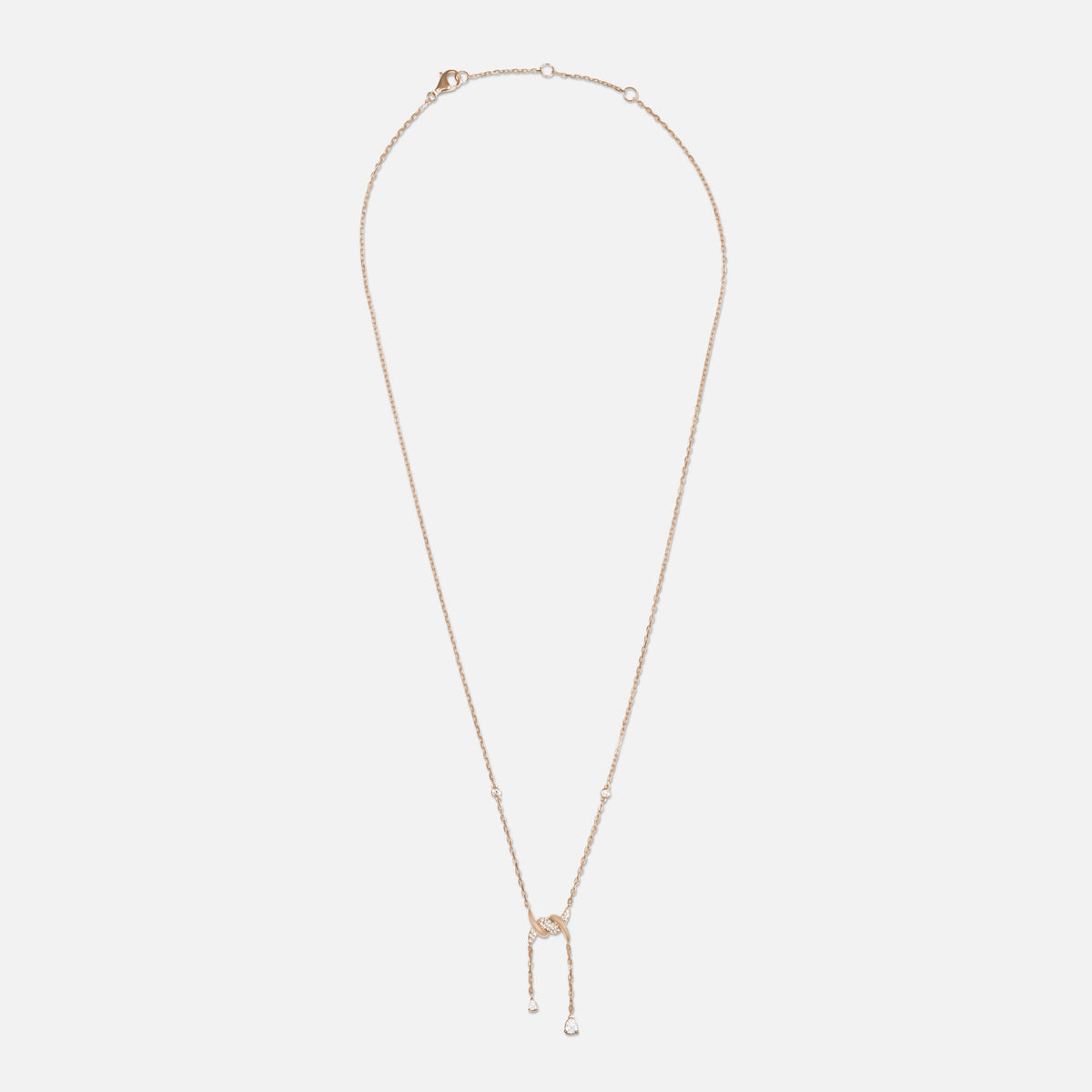 COLLIER BARBELE OR ROSE