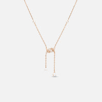 COLLIER BARBELE OR ROSE