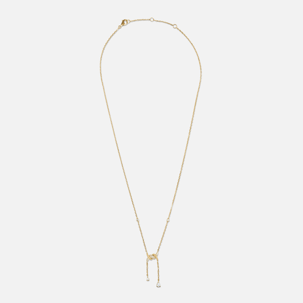 COLLIER BARBELE OR JAUNE