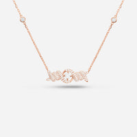 COLLIER BARBELE OR ROSE