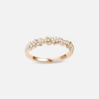 BAGUE BARBELE OR ROSE