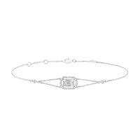BRACELET BEVERLY HILLS OR BLANC