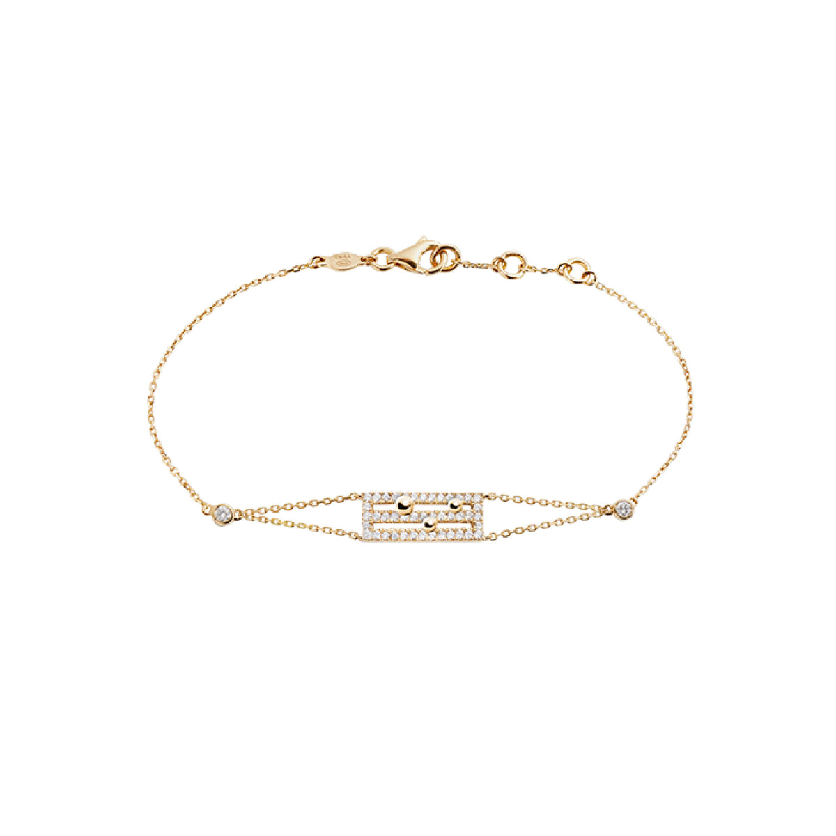 BRACELET COSMIC SPELL OR JAUNE