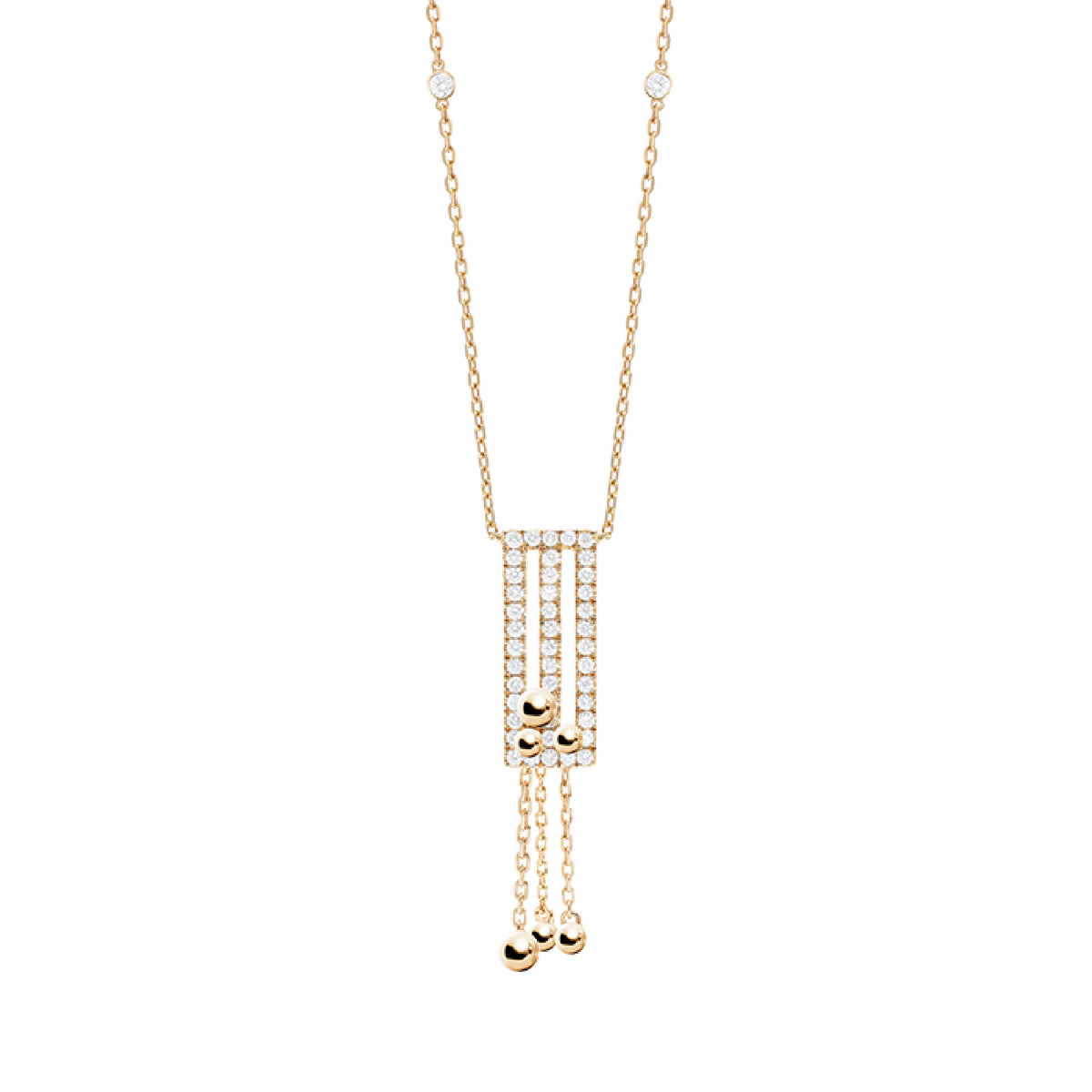 COLLIER COSMIC SPELL OR JAUNE