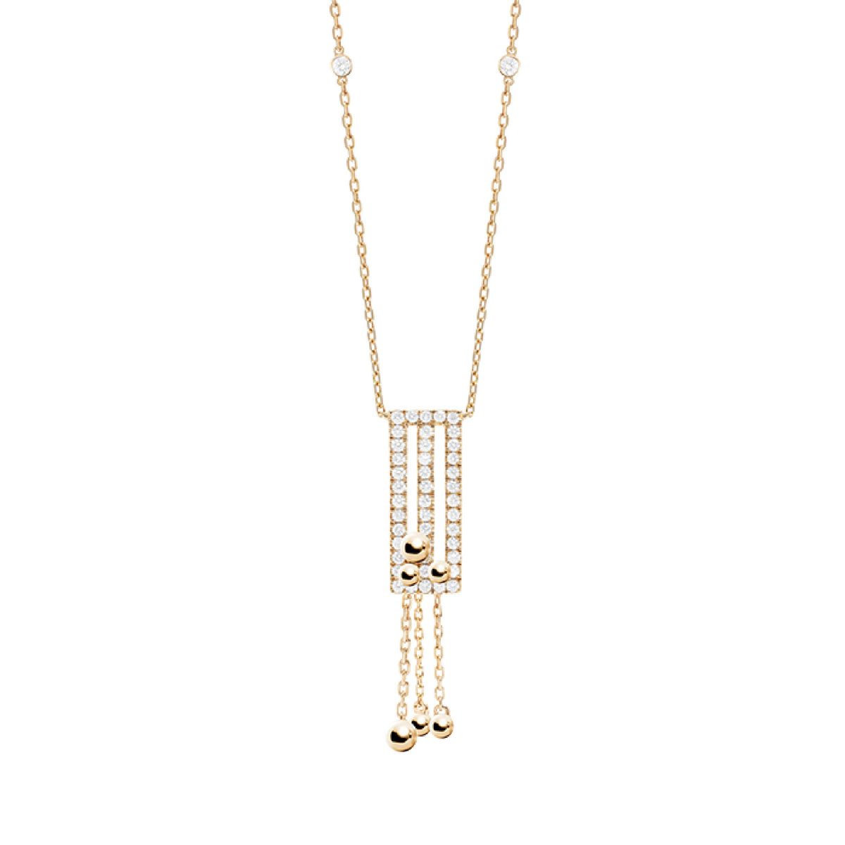 PrixTroca:805€_VentesTroca:0_QtyTroca:1_ST:0%_Collier Cosmic Spell en Or jaune 18K serti de diamants - Jaune