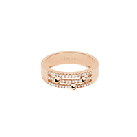 PT2_PrixTroca:980€_VentesTroca:0_QtyTroca:1_ST:0%_Bague Cosmic Spell en Or rose 18K sertie de diamants - Rose