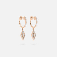 BOUCLES D OREILLES DELICATESSE OR ROSE