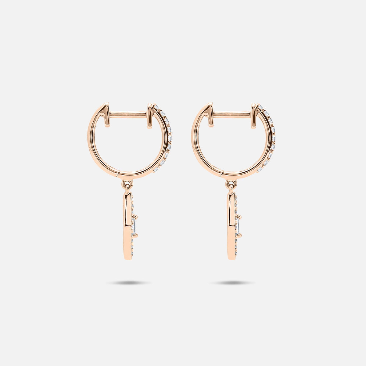 BOUCLES D OREILLES DELICATESSE OR ROSE