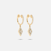 BOUCLES D OREILLES DELICATESSE OR JAUNE