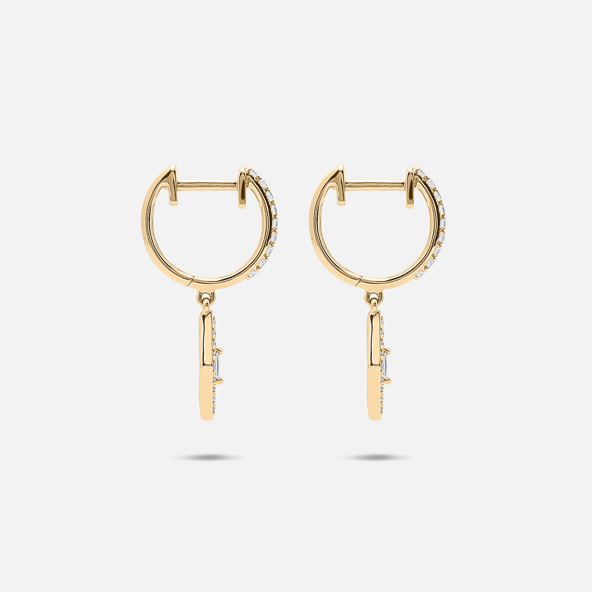 BOUCLES D OREILLES DELICATESSE OR JAUNE