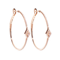 BOUCLES D OREILLES DELICATESSE OR ROSE