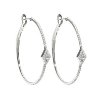 BOUCLES D OREILLES DELICATESSE OR BLANC